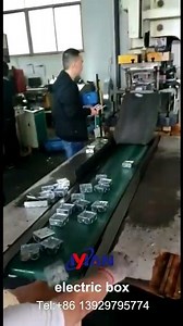 junction box electric box making machine metal box production line