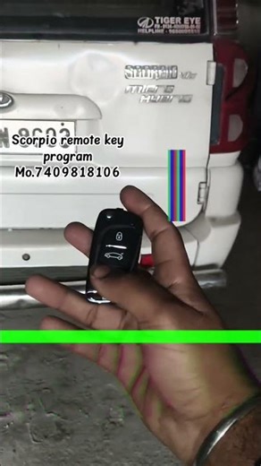 Arun key maker Scorpio remote key program mo.7409818106 #automobile #birsingh #keyrepair #carkeys