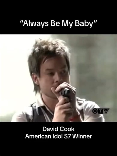 David Cook's Version of 'Always Be My Baby'