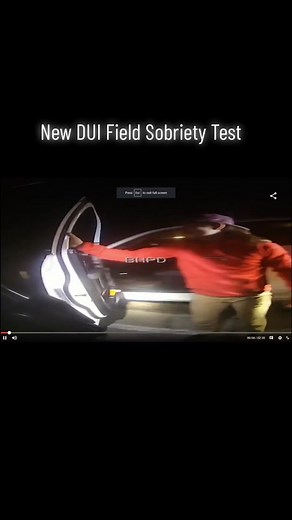 A new NHTSA standardized field sobriety test. #sfst #copsoftiktok #dui #duidefense