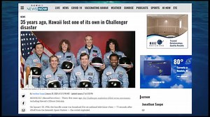 Thirty-five years ago today, the Challenger explosion killed seven astronauts, including Hawaii’s Ellison Onizuka. He was just 39 and NASA's first Asian-American astronaut. MORE: https://buff.ly/2U6I4r1 #HINews #HNN | Hawaii News Now