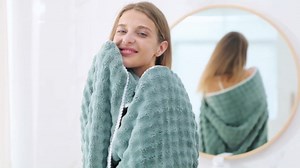 Oversized Bath Towels 40x80 Inches Extra Large Bath Sheets for Adults Thick Super Soft Quick Dry Highly Absobent Microfiber Shower Towels (Grey, 6PCS)