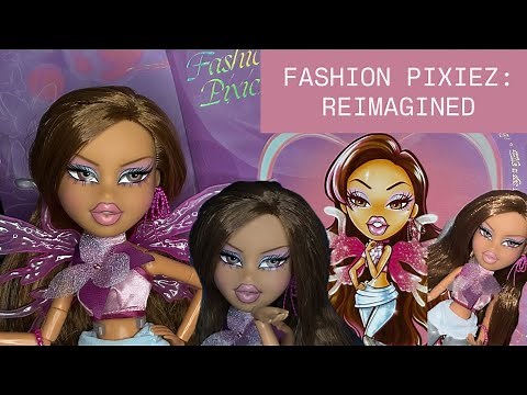 BRATZ 2025 Fashion pixiez: Reimagined yasmin doll review and unboxing