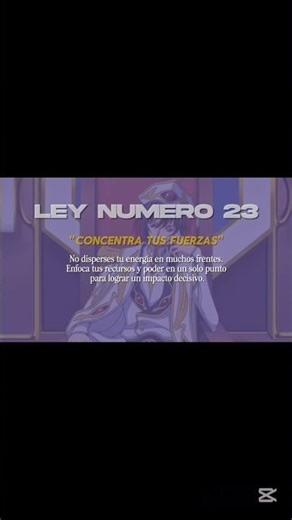 Lelouch y las 48 leyes del poder, Ley N23 #anime #codegeass #análisisanime #manga #48leyesdelpoder
