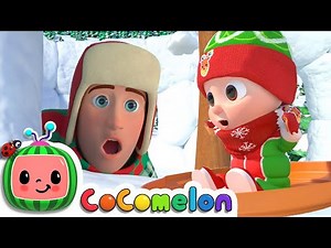 Jingle Bells Song - Playing In The Snow + ‪@CoComelon‬ & Kids Songs