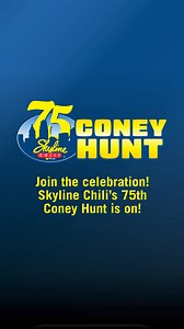 Visit Skyline to play our NEW Coney Hunt game! Find virtual Coneys at participating Skyline restaurants and earn Coney Coins to redeem on exclusive Skyline merch! Plus, you'll be entered for a chance to win even more prizes with every coin you earn! | Skyline Chili | Facebook