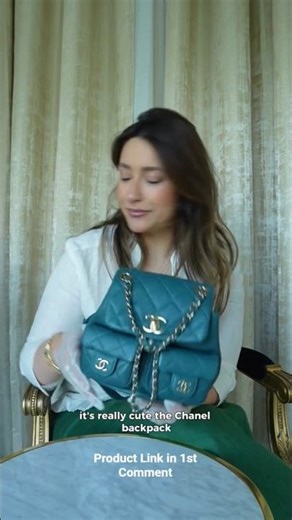 Mini Duma Backpack 💚✨ #LuxuryBag #UrbanChic
