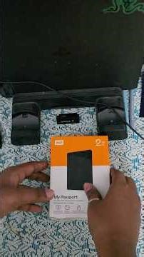 WD My passport 2tb hard disk #unboxing#short #satisfying #asmr #gaming#viral #foryou#reels#trending