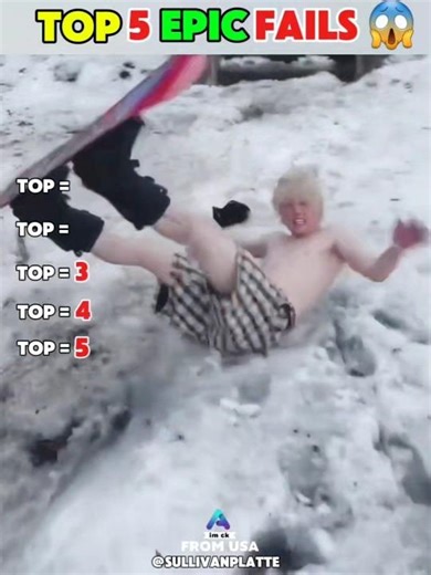 Top 5 Most Embarrassing Fails Ever 😂#fail #movements