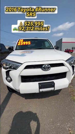 2016 Toyota 4Runner SR5!