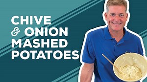 Jamie's makin' creamy, delicious Chive & Onion Mashed Potatoes today, and I can't even begin to tell y'all how good they are! Get the recipe here: https://www.pauladeen.com/recipe/chive-and-onion-mashed-potatoes/ | Paula Deen