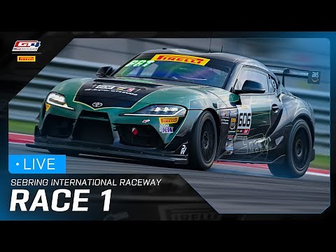 LIVE | Race 1 | Sebring International Raceway | Pirelli GT4 America 2025