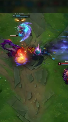 Поймал выход из позиции #leagueoflegends #zyra #shorts