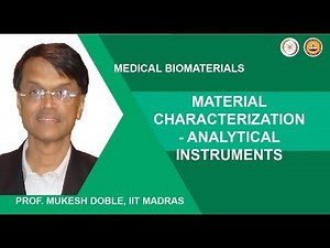 Material characterization - Analytical instruments