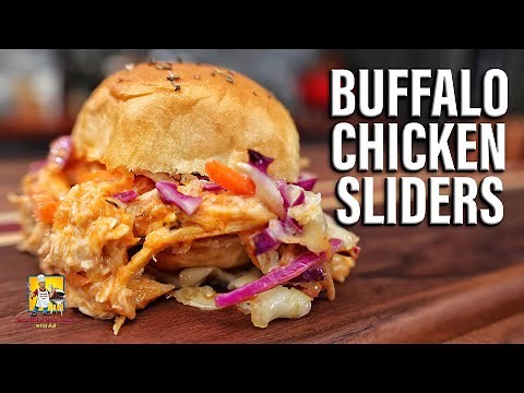 Buffalo Chicken Sliders | Buffalo Ranch Chicken