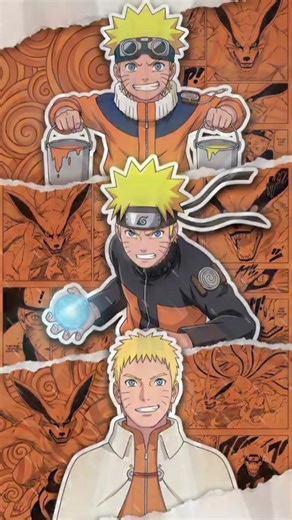 Naruto’s Evolution 🔥 From Kid to Hokage | Full Transformation of Naruto Uzumaki