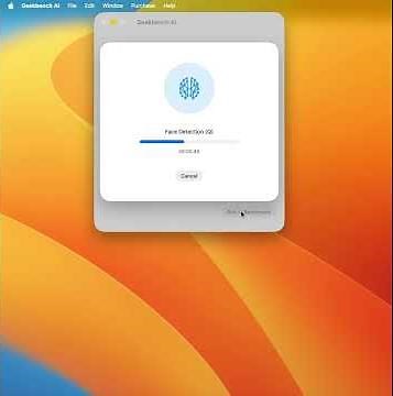 M4 Mac Mini running Geekbench 6 AI Test in Neural Engine mode