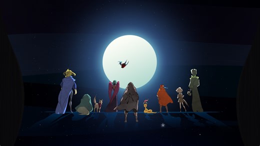 【Pyre】真夜翼难度真结局部分自用录屏