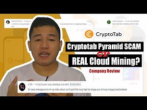 Cryptotab Pyramid SCAM or Real Cloud Mining? | Company Review