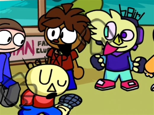 FNF Dave and Bambi Golden apple V1.2模组回顾Apprentice曲目阶段竖屏版本