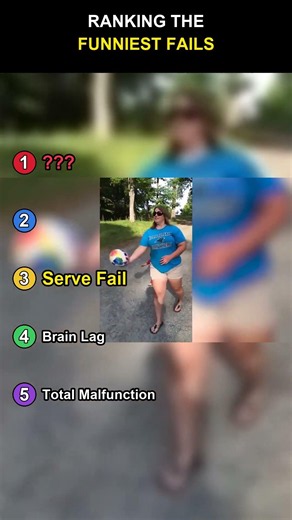 Ranking The Funniest Volleyball Fails Ever #Shorts