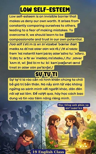 (Voice)"Sự tự ti" tiếng Anh là gì? #vocabulary #19english #studywith #hoctienganh #booktok