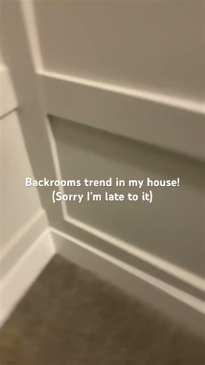 Backrooms trend in my house #backrooms #loop kinda