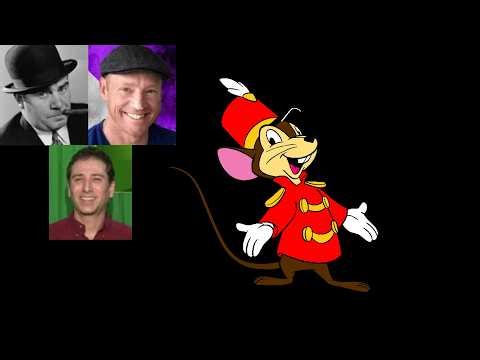 Animated Voice Comparison- Timothy Q Mouse (Dumbo)