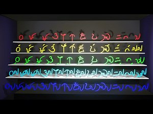 Kulitan alphabet Dance