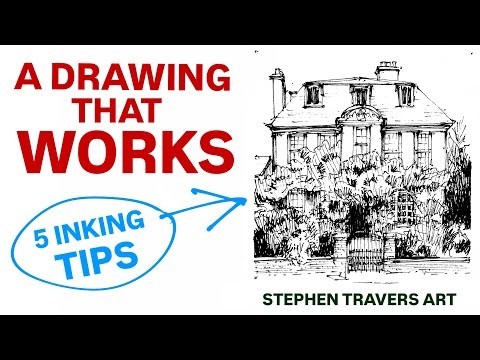 5 Inking Tips to New Level Drawing