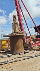 Iron pole installation process #shorts