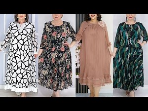 To`la ayollar uchun so`nggi modadagi liboslar