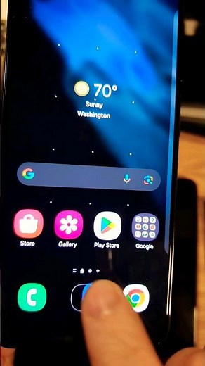 Task Bar at the Bottom of my Screen is Gone. How do I get it back? Samsung Galaxy Task Bar Missing
