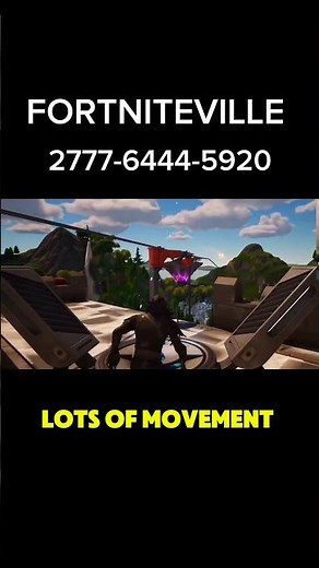 NEW Fortnite map 4v4 Zero Build