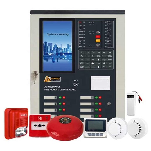 Gas Fire Extinguishing Control Panel Addressable Fire Alarm System