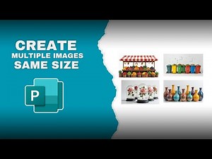 How to Create Multiple Images of the Same Size in Microsoft Publisher