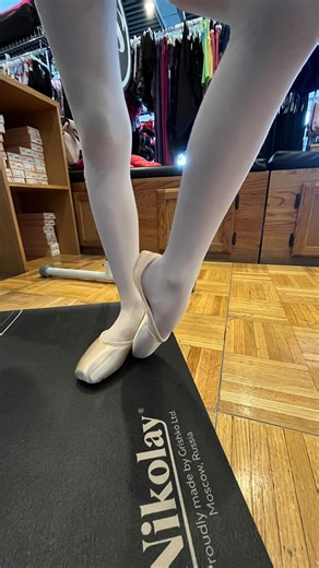 Ellarina (Tiffanie, parent managed) on Instagram: "Today was a super special day! 🩰 Join me at @stepnstretch as I become one step closer to really becoming “EllarinaBallerina”. Demi pointe shoes are a step before pointe shoes to help strengthen the foot, find balance and prepare for pointe shoes. I will not be able to go en pointe in these. Once I’m 9 I can get real pointe shoes, and once I’ve proven my feet and ankles ready. Thank you @stepnstretch for such a magical day. Fit check: shoes- Blo