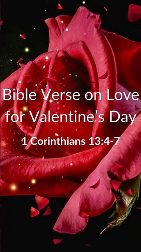 Bible Verse on Love for Valentine’s Day #prayer #Shorts #God #Jesus #Faith #Gratitude