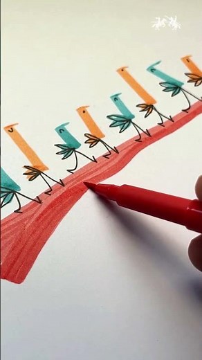 Learn how to utilize different nibs. A playful approach to using the Pitt Artist Pens