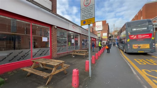 Traders at Sutton Coldfield Market Village traders write desperate signs after being forced out