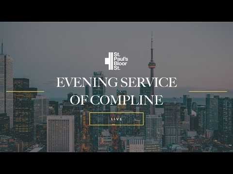 Evening Compline Service | March 11, 2026