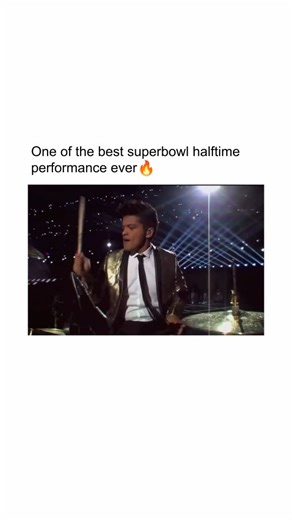 Best Music on Instagram: "That Super Bowl drum solo still slaps in 2025 ❤️ Song: Locked Out of Heaven by Bruno Mars (Super Bowl XLVIII Halftime Performance) Bruno Mars exploded from Hawaii roots, mastering every instrument as a kid before becoming a global superstar songwriter and performer. He blends pop, funk, R&B, and soul with insane vocals, dance moves, and live energy. At just 28, he headlined Super Bowl XLVIII in 2014 – the youngest solo headliner ever – with Red Hot Chili Peppers as gues