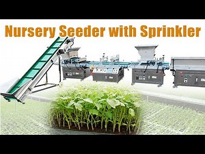 Automatic Vegetable Nursery Seeder Machine with Watering Function - Efficient Seed Germination