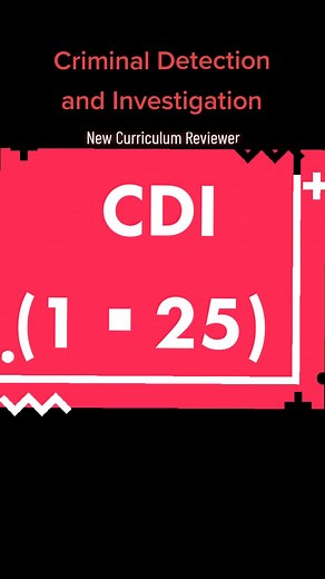 💥CDI▪︎CRIMINAL DETECTION AND INVESTIGATION (1▪︎25) 💥CRIMINOLOGIST LICENSURE EXAMINATION 💥NEW CURRICULUM REVIEWER #teamyhang #yhangdelacruz #CDI #CLE #CLEreviewer #criminaldetectionandinvestigation #criminologyboardexam #criminologistlicensureexamination #newcurriculum #newcurriculumreviewer #fyp #fy #foryou #CLE2023 #foryouofficial #fypspotted #learnitontiktok #tiktokph #fypp #teamyhangreviewer #reviewer #fypシ #viral