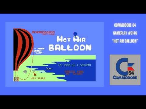 Hot Air Balloon (Commodore 64 / Gameplay #2146)