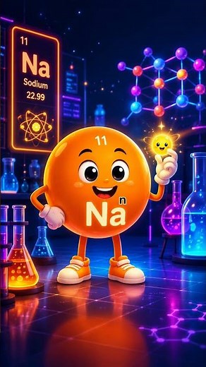 How Does Salt Form? 🧂 | Sodium & Chlorine Story Explained in 45 Seconds #chemistry #education #learn