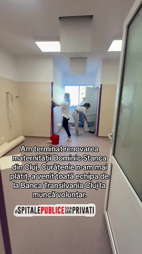 Renovare Maternitate Dominic Stanca Cluj Voluntariat