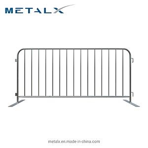 [Hot Item] Flat Feet Galvanized Crowd Control Barrier