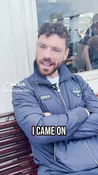 Who remembers their first time on the Mersey Ferry? ⛴️ This City is Ours star, James Nelson Joyce shares his memories of going on the iconic ferry as a child with his Grandad. If you’ve not tried the Mersey Ferry yet, 30 degrees this weekend seems a perfect time 😎☀️ #MerseyFerries #VisitLiverpool #VisitWirral #FerriesMemories #ThisCityIsOurs #JamesNelsonJoyce