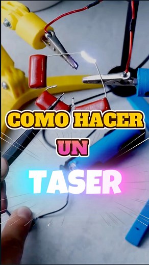 Como hacer un Taser casero #ingenieriaelectronica #electricidad #ingenieriaelectrica | Circuitos Listos